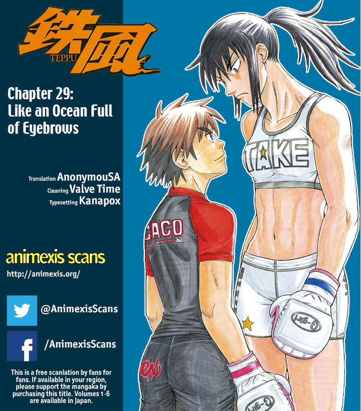 Teppuu - Vol.7 Chapter 29 : Like An Ocean Full Of Eyebrows