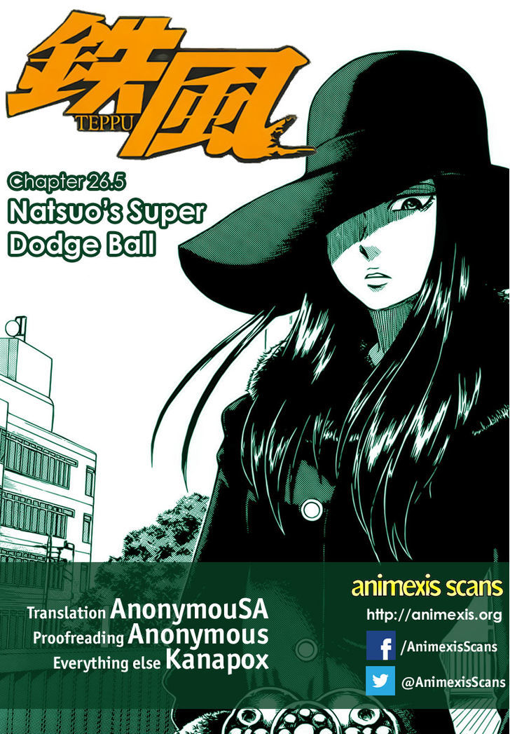 Teppuu - Vol.6 Chapter 26.5 : Natsuo’s Super Dodge Ball