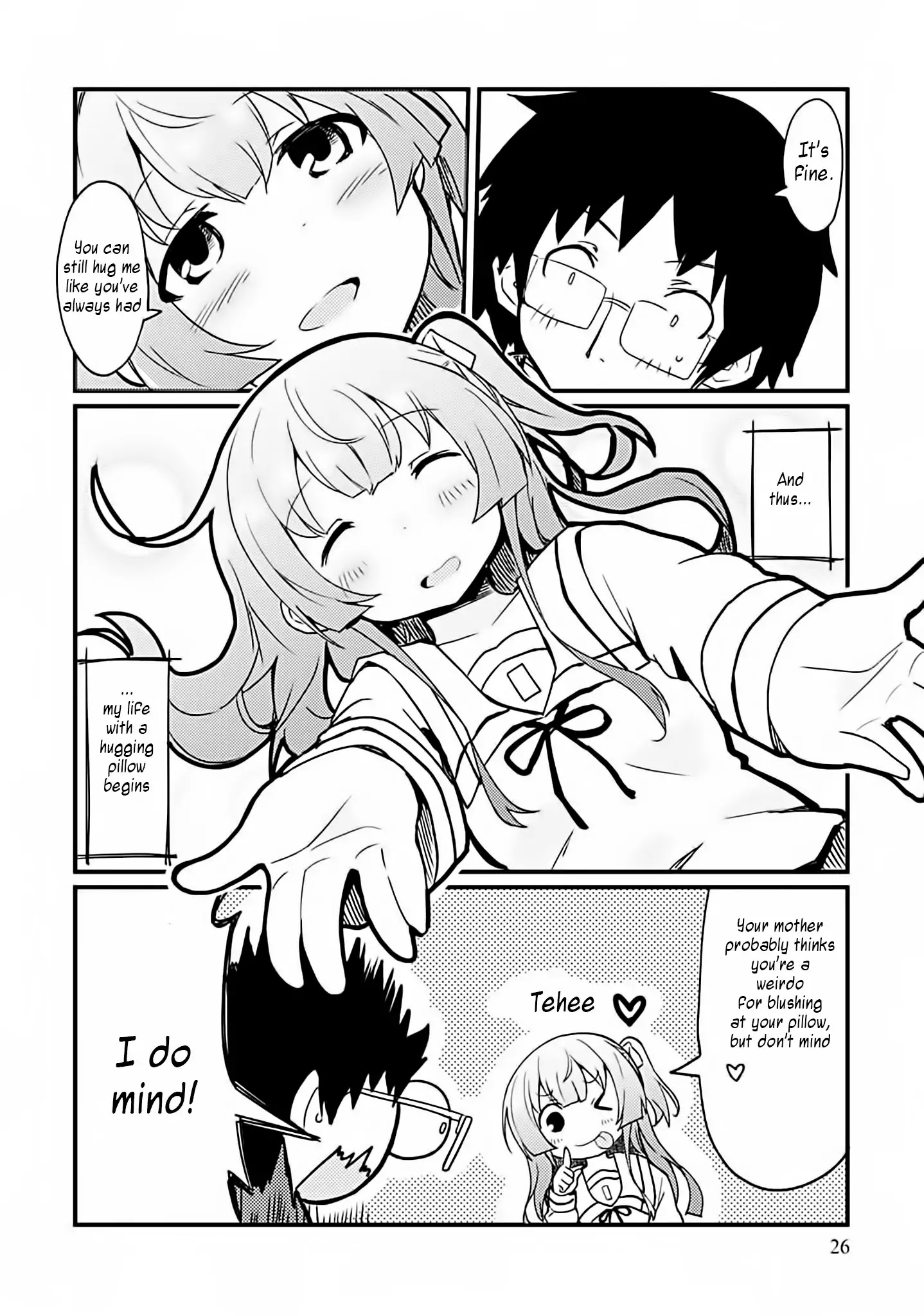 Dakimakura To Wa Kekkon Dekinai! - Chapter 1: Will You Hug Me?