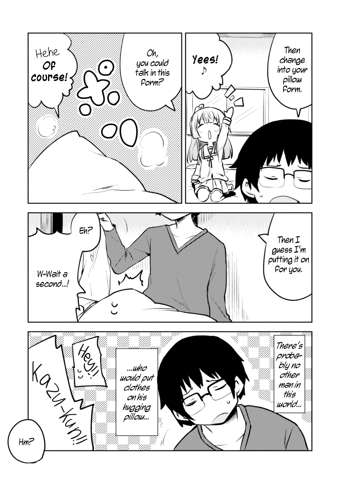 Dakimakura To Wa Kekkon Dekinai! - Vol.1 Chapter 4: Changing The Hugging Pillow?