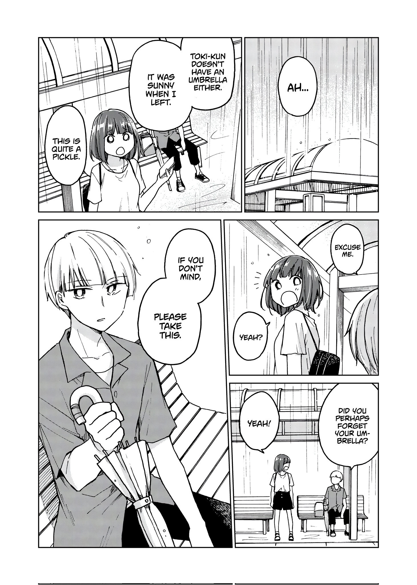 Hanazono-Kun To Kazoe-San No Fukakai Na Houkago - Chapter 34: Meet-Ups At The Bus Stop