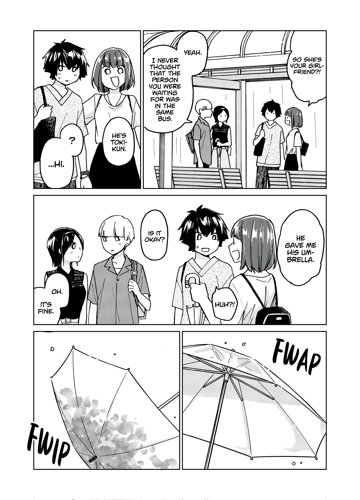 Hanazono-Kun To Kazoe-San No Fukakai Na Houkago - Chapter 34: Meet-Ups At The Bus Stop