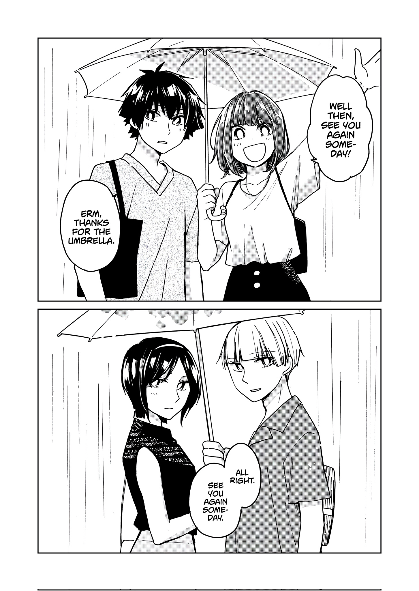 Hanazono-Kun To Kazoe-San No Fukakai Na Houkago - Chapter 34: Meet-Ups At The Bus Stop