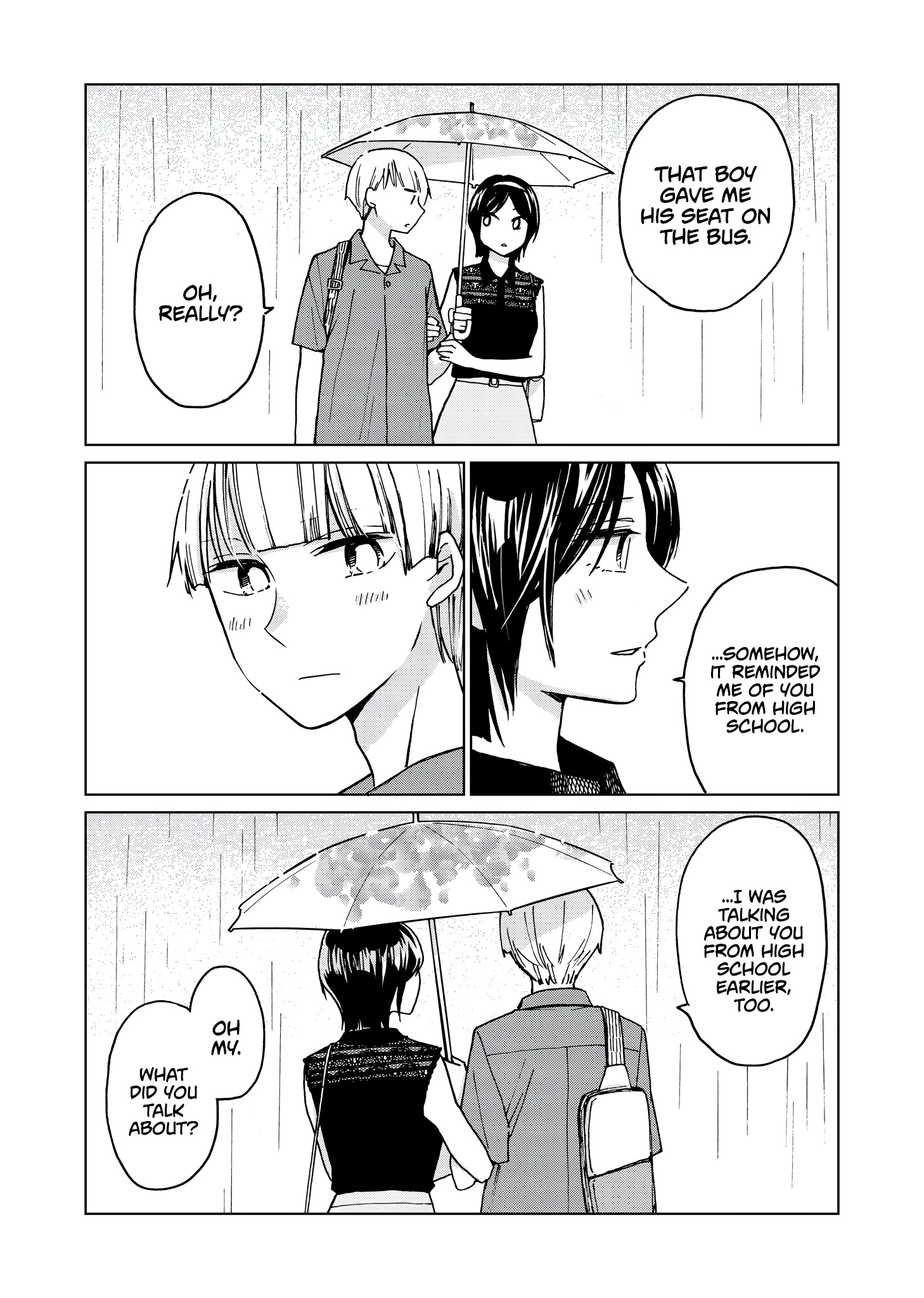 Hanazono-Kun To Kazoe-San No Fukakai Na Houkago - Chapter 34: Meet-Ups At The Bus Stop