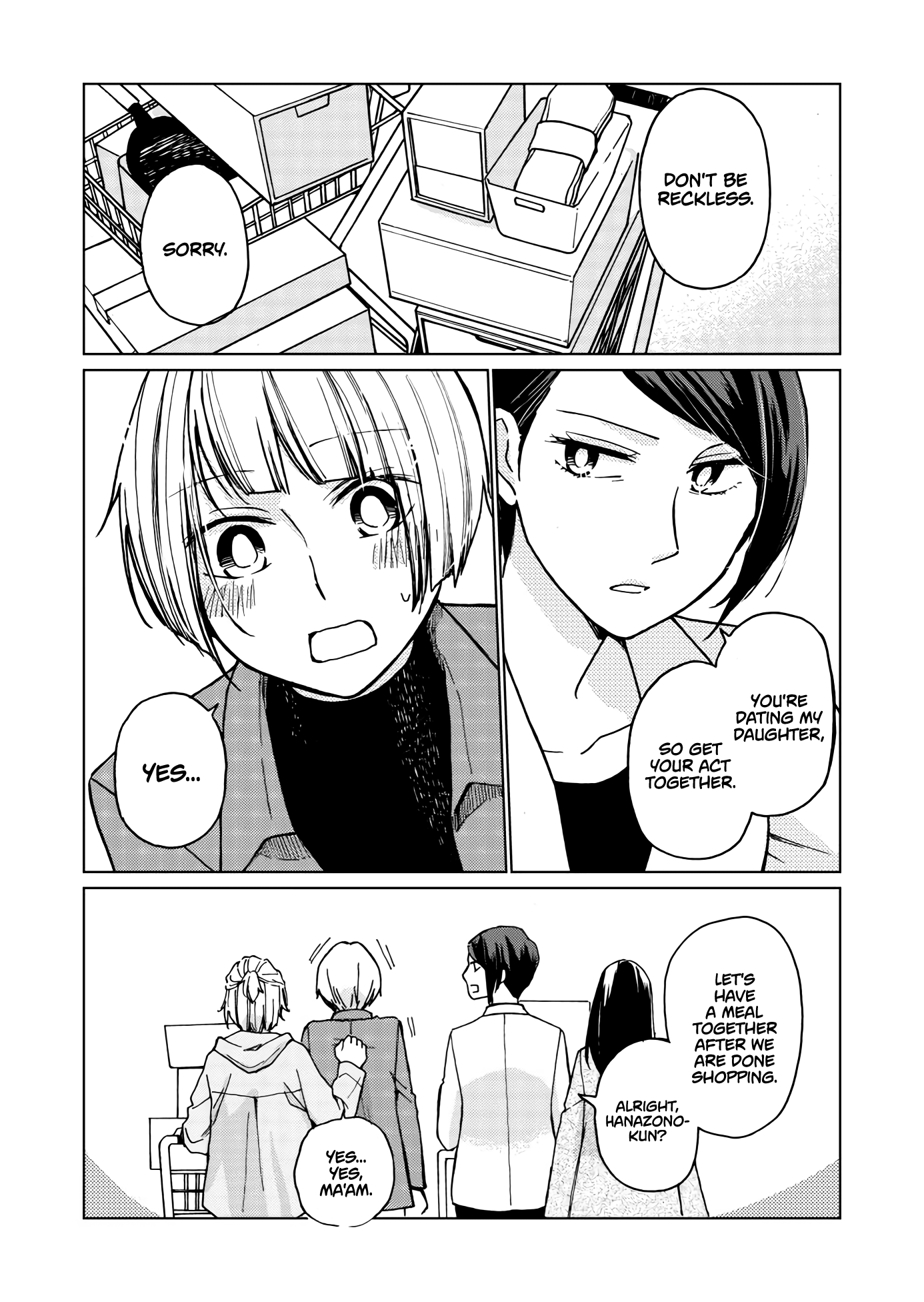 Hanazono-Kun To Kazoe-San No Fukakai Na Houkago - Chapter 33: Soon-To-Be University Students