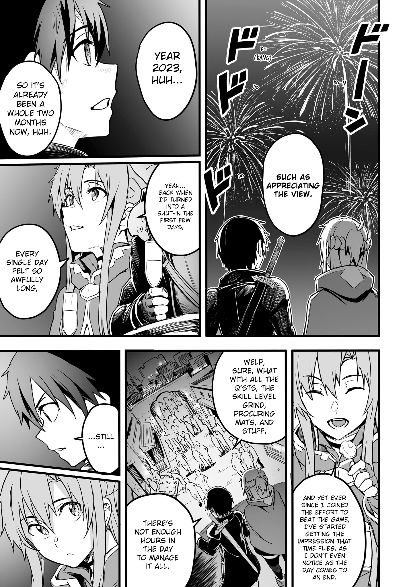 Sword Art Online: Progressive - Kuraki Yuuyami No Scherzo - Vol.3 Chapter 19: Final Chapter