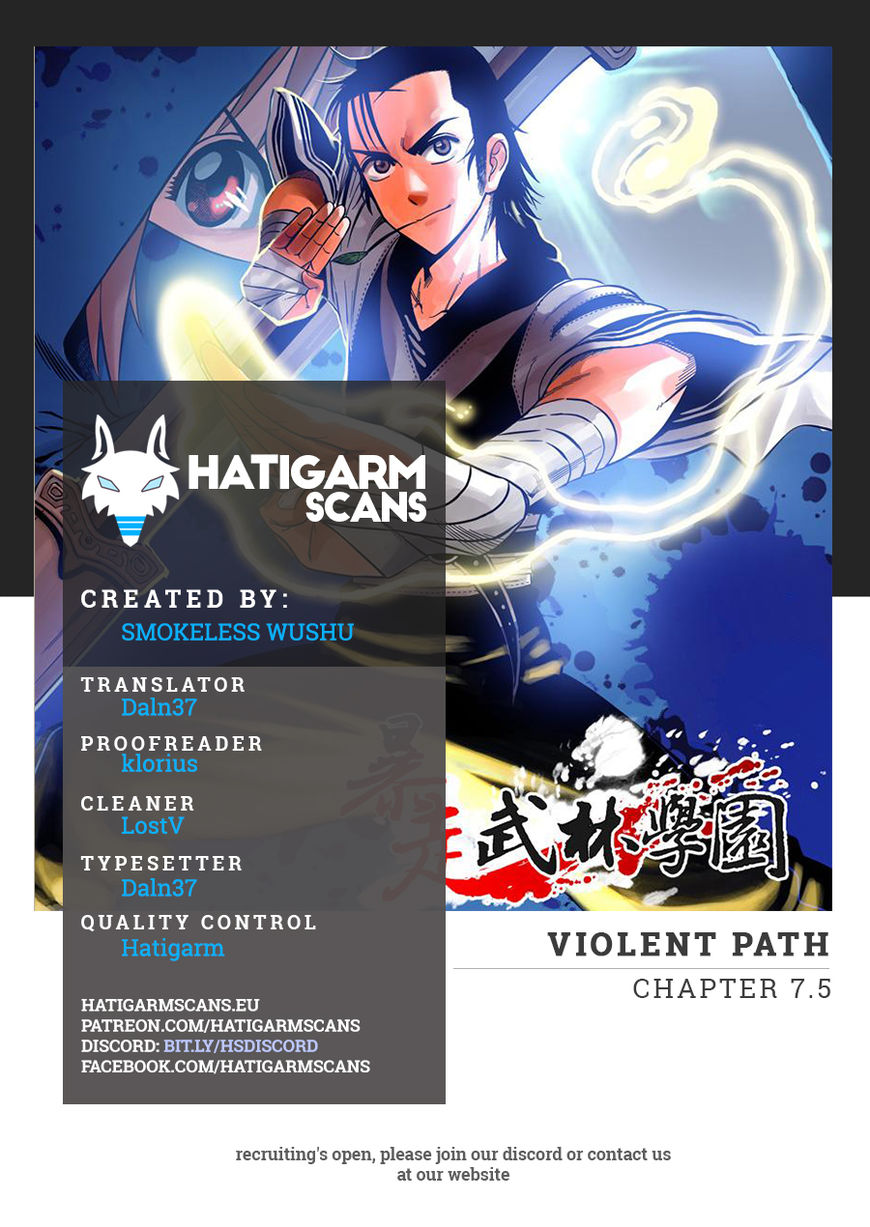 Violent Path Martial Arts School - Chapter 007.5