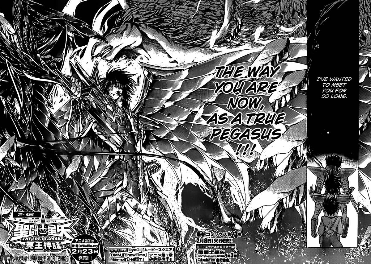 Saint Seiya - The Lost Canvas - Chapter 214 : Alone