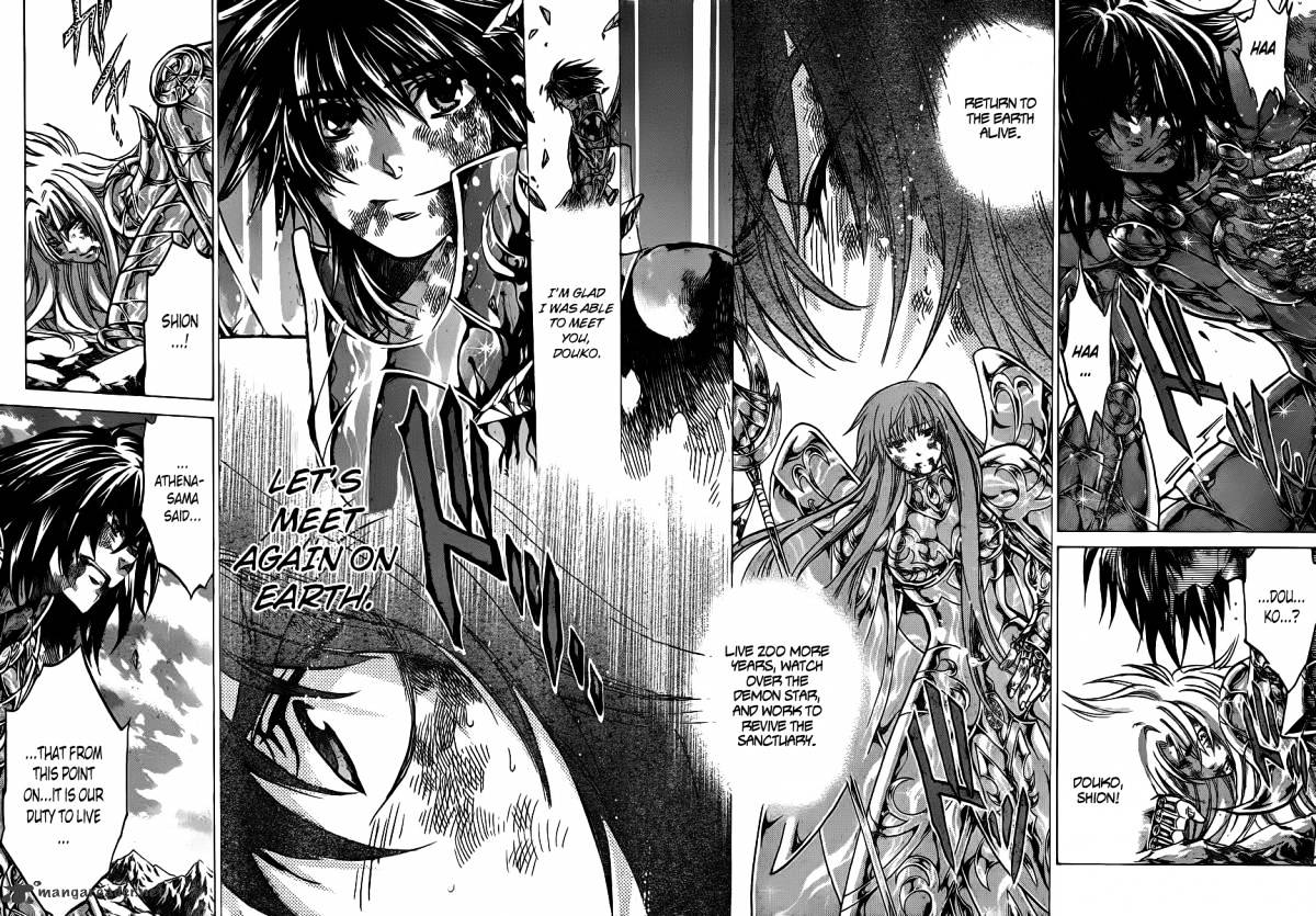 Saint Seiya - The Lost Canvas - Chapter 222 : Three Together