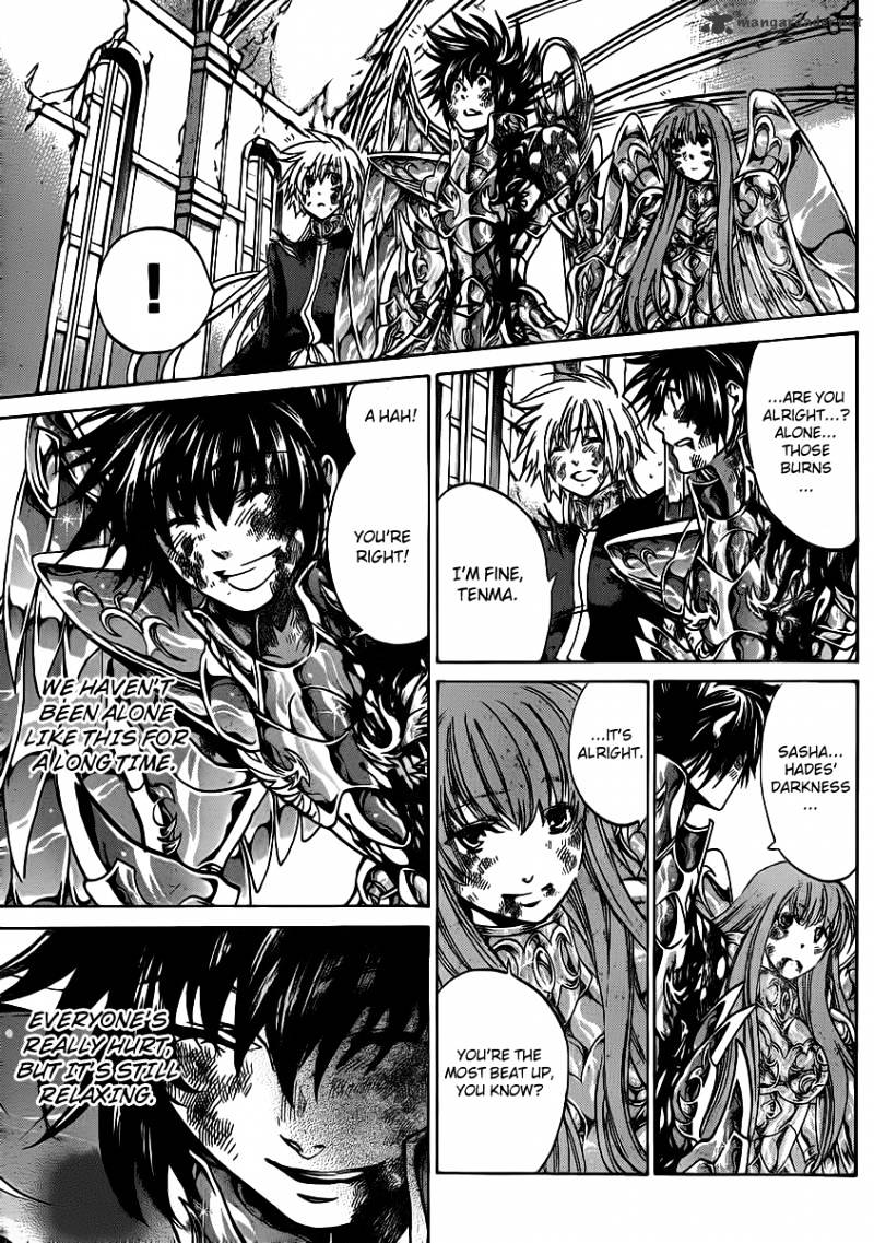 Saint Seiya - The Lost Canvas - Chapter 222 : Three Together