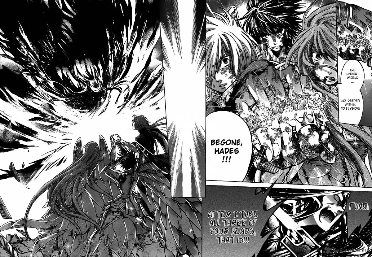 Saint Seiya - The Lost Canvas - Chapter 222 : Three Together