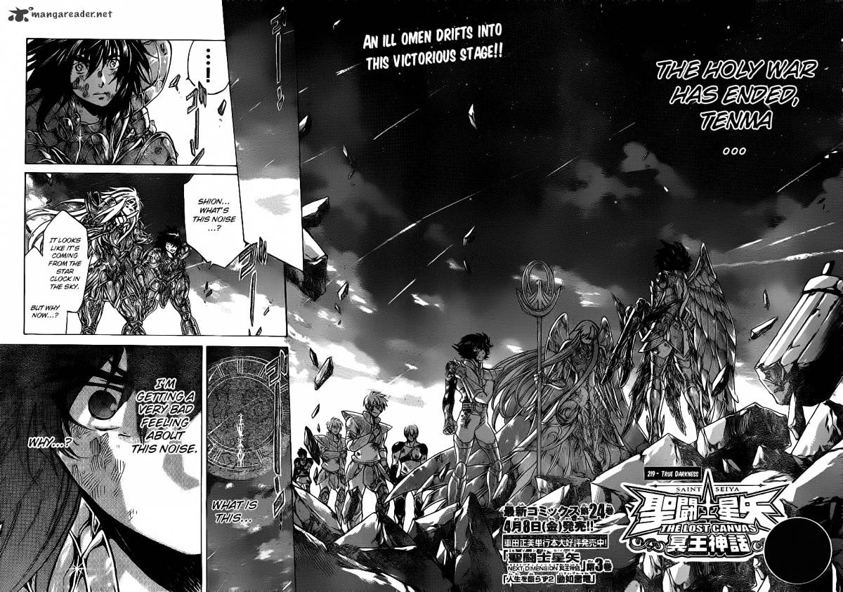 Saint Seiya - The Lost Canvas - Chapter 219 : True Darkness