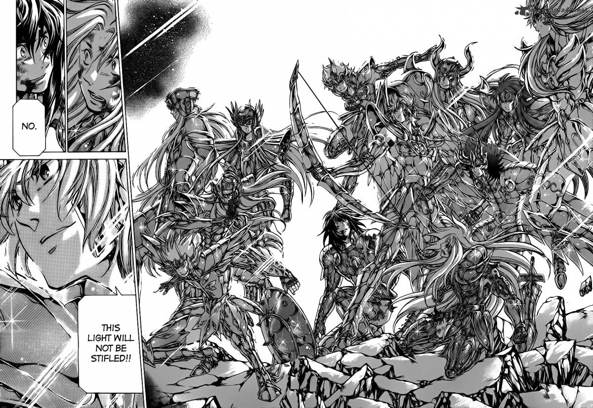 Saint Seiya - The Lost Canvas - Chapter 220 : Golden Light