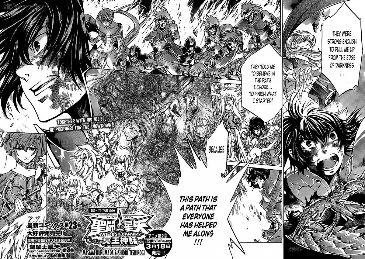 Saint Seiya - The Lost Canvas - Chapter 218 : To That Day