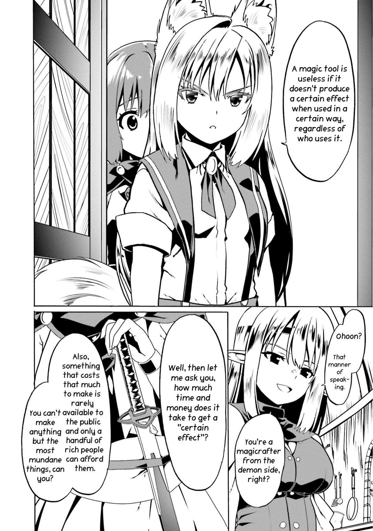 Douyara Watashi No Karada Wa Kanzen Muteki No You Desu Ne - Chapter 45