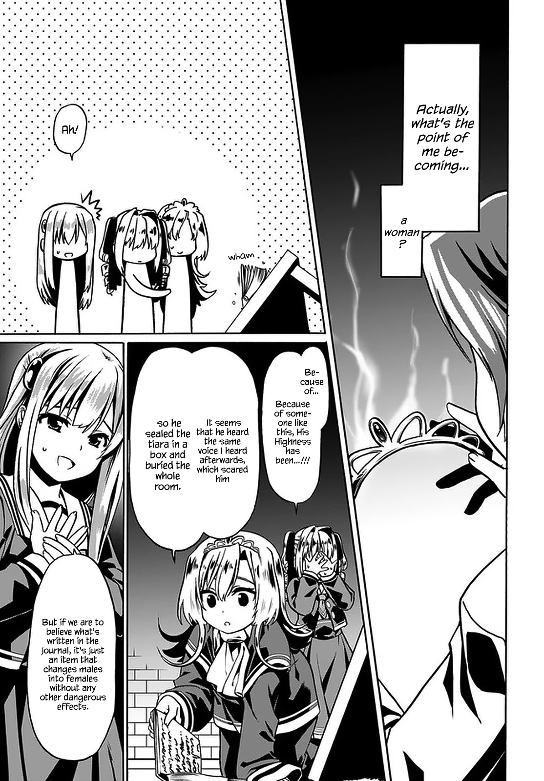 Douyara Watashi No Karada Wa Kanzen Muteki No You Desu Ne - Chapter 38