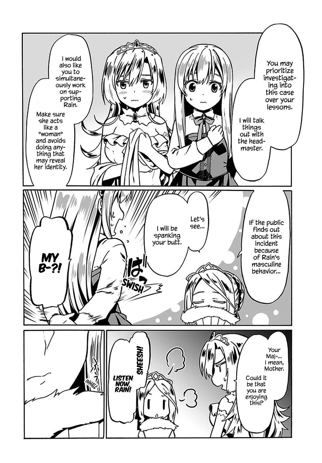 Douyara Watashi No Karada Wa Kanzen Muteki No You Desu Ne - Chapter 38