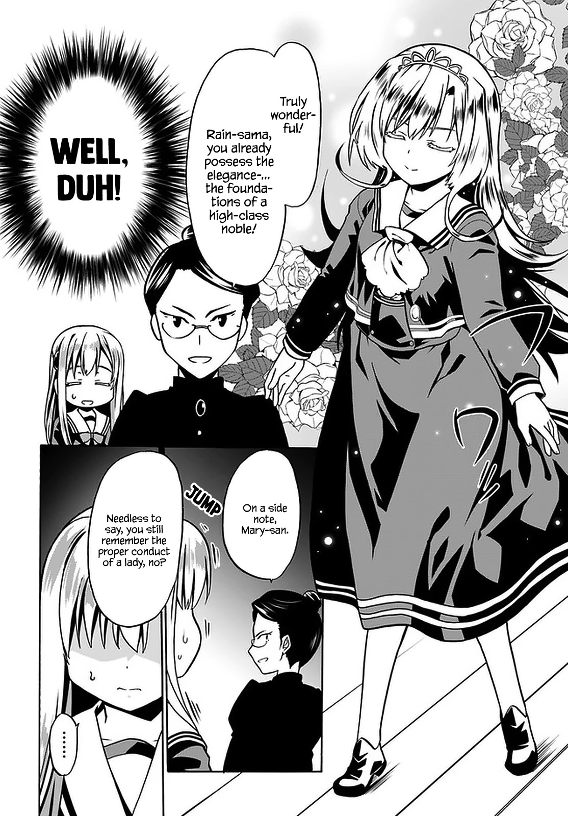 Douyara Watashi No Karada Wa Kanzen Muteki No You Desu Ne - Chapter 38