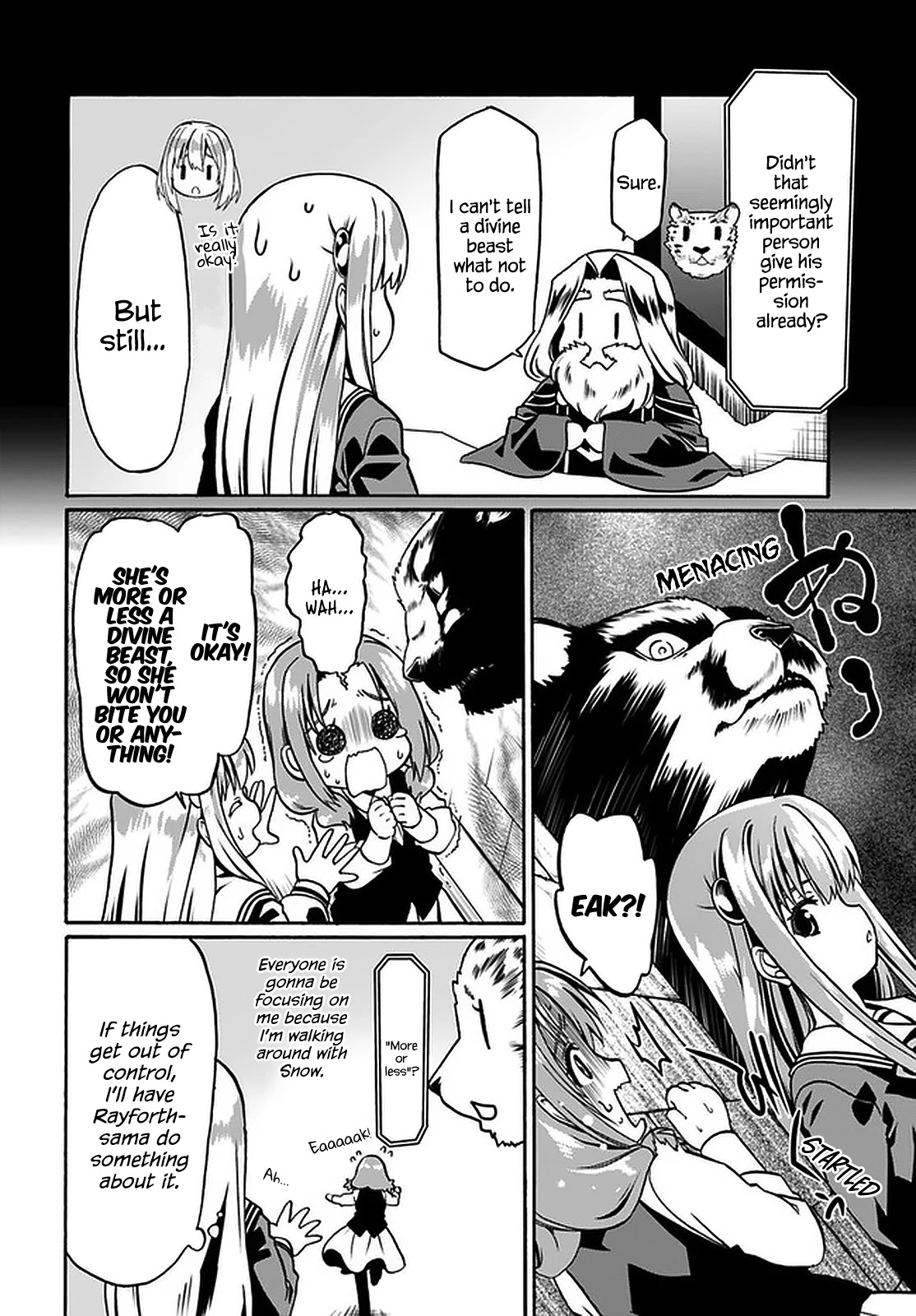 Douyara Watashi No Karada Wa Kanzen Muteki No You Desu Ne - Chapter 37