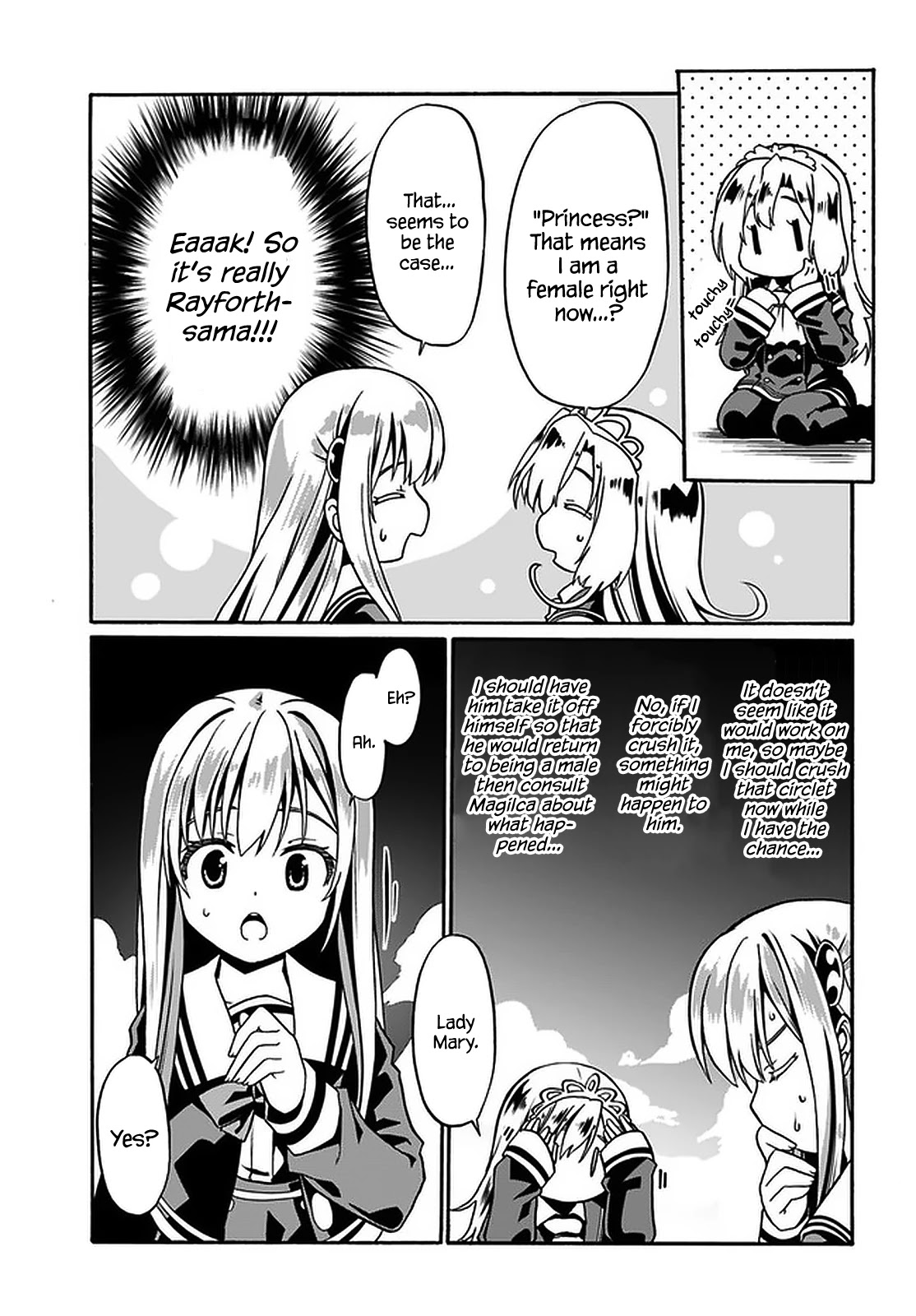 Douyara Watashi No Karada Wa Kanzen Muteki No You Desu Ne - Chapter 37