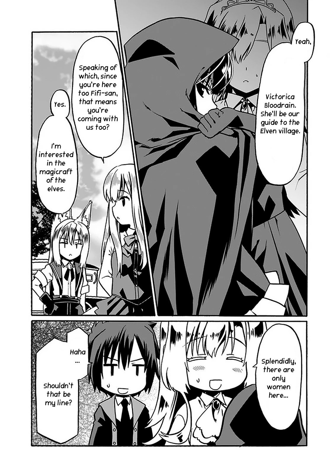 Douyara Watashi No Karada Wa Kanzen Muteki No You Desu Ne - Chapter 43