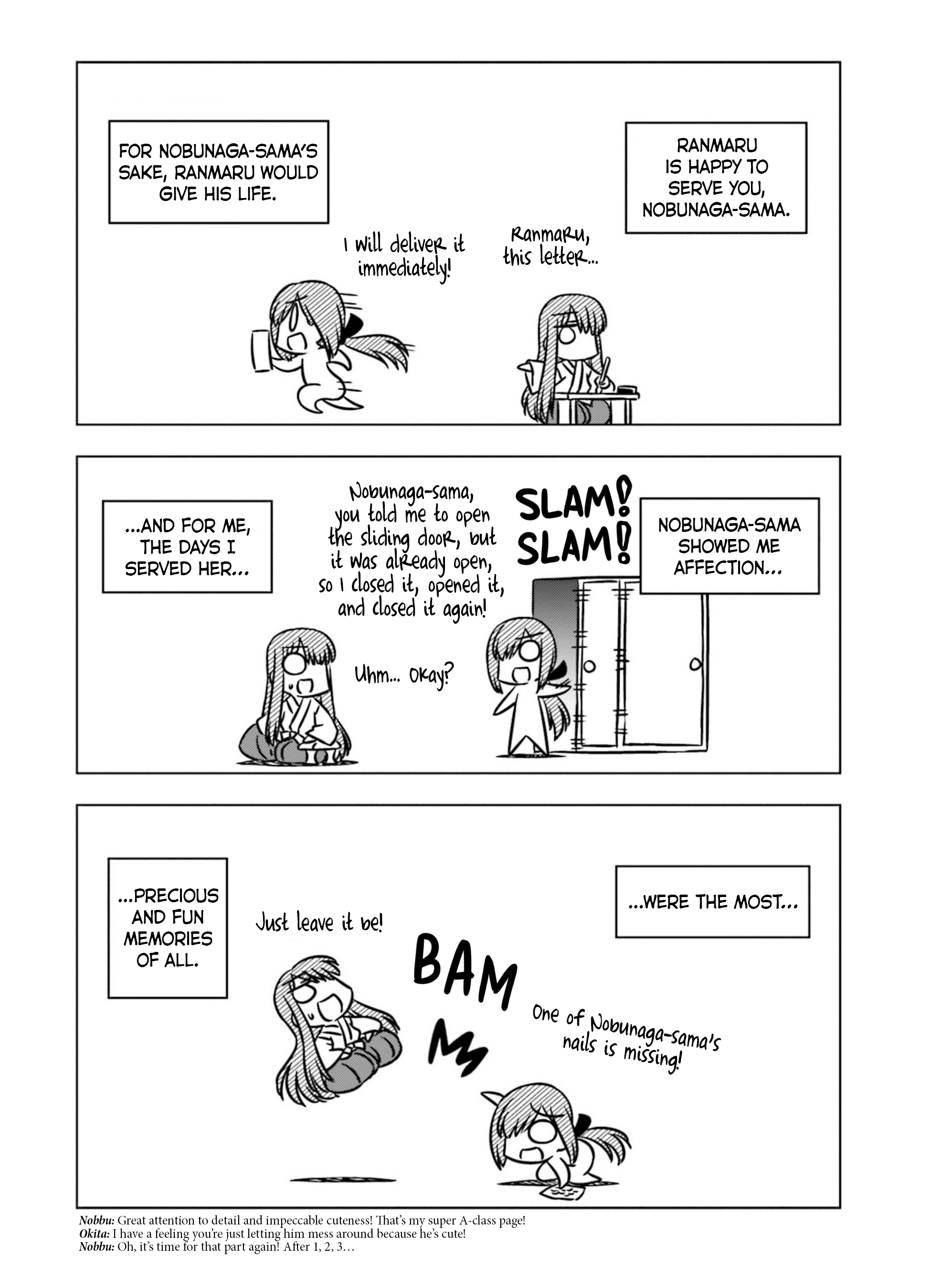 Gudaguda Ace Re - Vol.1 Chapter 10: The Transcendently Cute Ranmaru-Chan Of The Nobunaga Clan