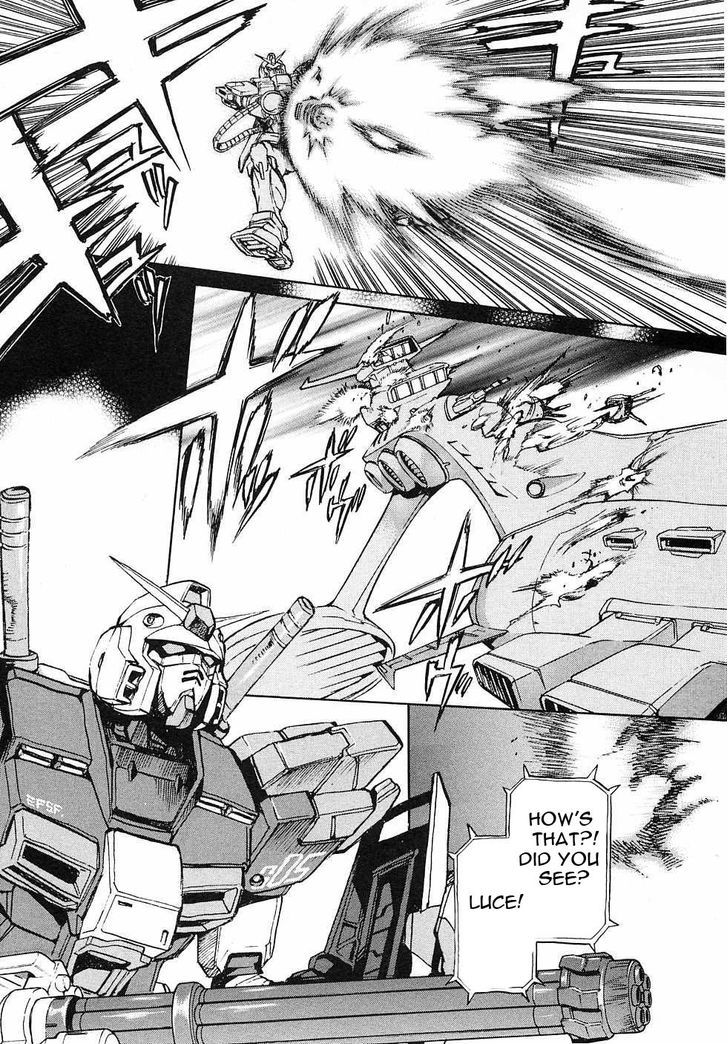 Kidou Senshi Gundam Gaiden - Sora, Senku No Hate Ni... - Vol.1 Chapter 2 : Cooperation