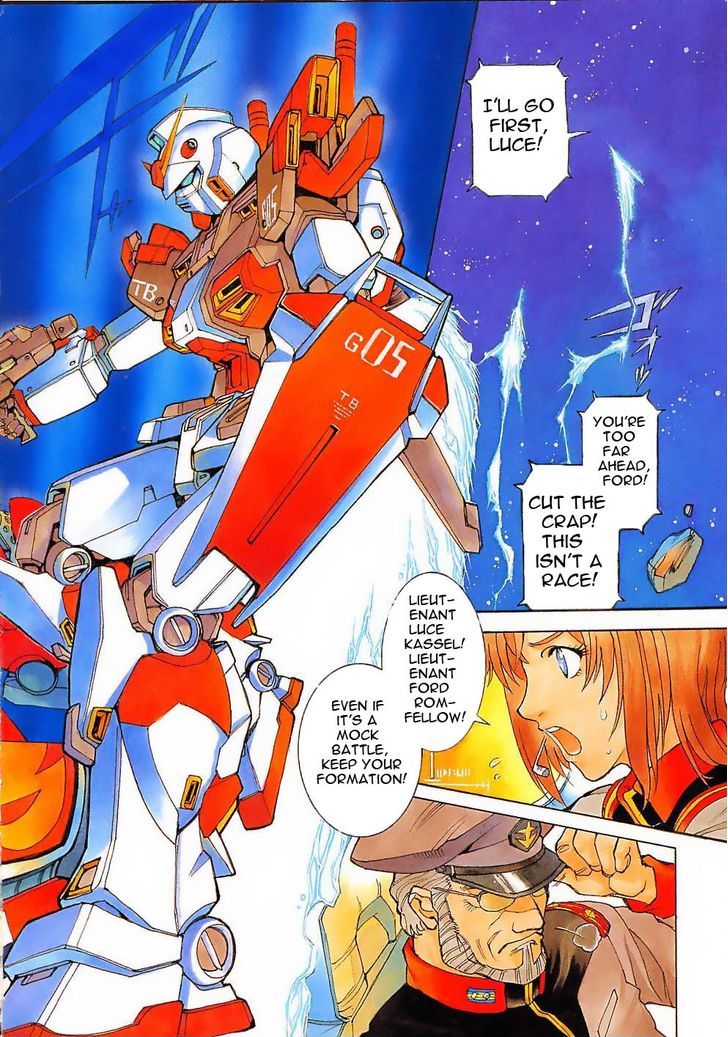 Kidou Senshi Gundam Gaiden - Sora, Senku No Hate Ni... - Vol.1 Chapter 1 : First Battle