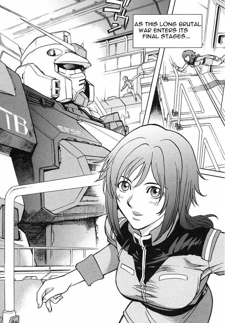 Kidou Senshi Gundam Gaiden - Sora, Senku No Hate Ni... - Vol.1 Chapter 1 : First Battle