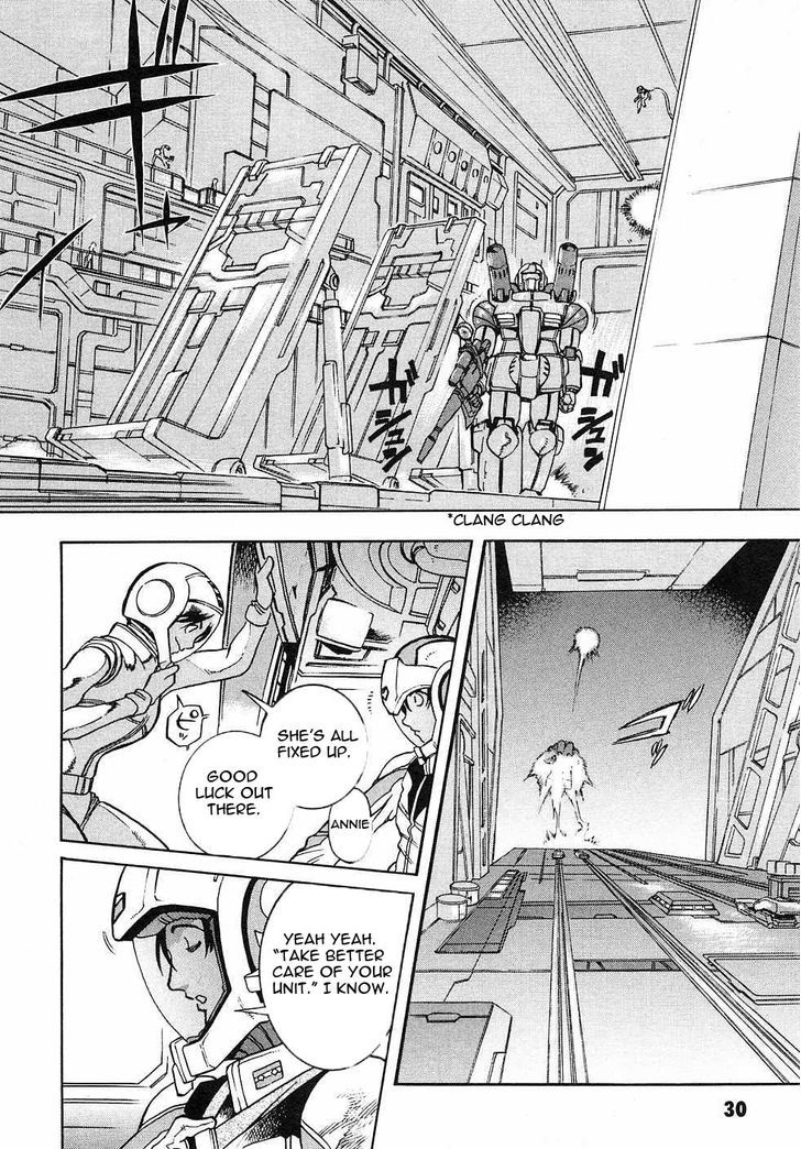 Kidou Senshi Gundam Gaiden - Sora, Senku No Hate Ni... - Vol.1 Chapter 1 : First Battle