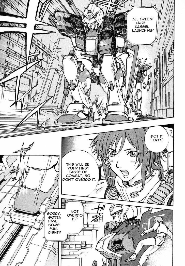 Kidou Senshi Gundam Gaiden - Sora, Senku No Hate Ni... - Vol.1 Chapter 1 : First Battle