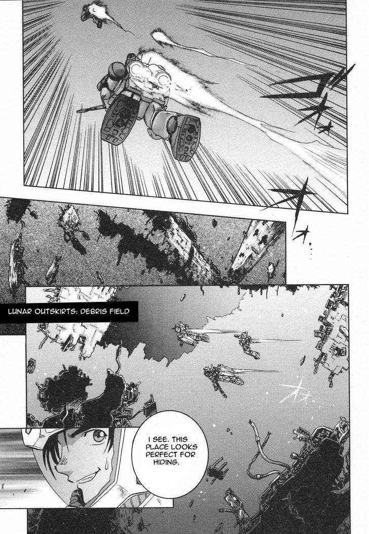 Kidou Senshi Gundam Gaiden - Sora, Senku No Hate Ni... - Vol.1 Chapter 5 : Light Explosion