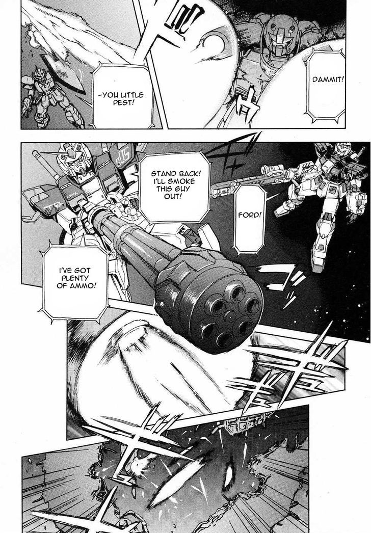 Kidou Senshi Gundam Gaiden - Sora, Senku No Hate Ni... - Vol.1 Chapter 5 : Light Explosion