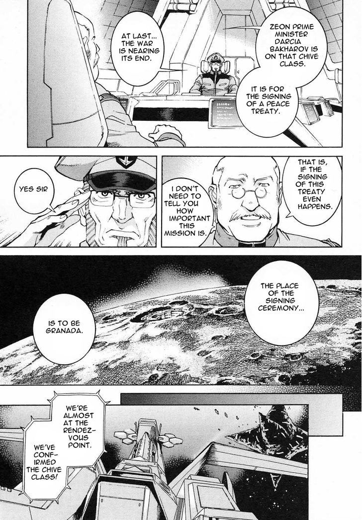 Kidou Senshi Gundam Gaiden - Sora, Senku No Hate Ni... - Vol.2 Chapter 6 : Rare Light