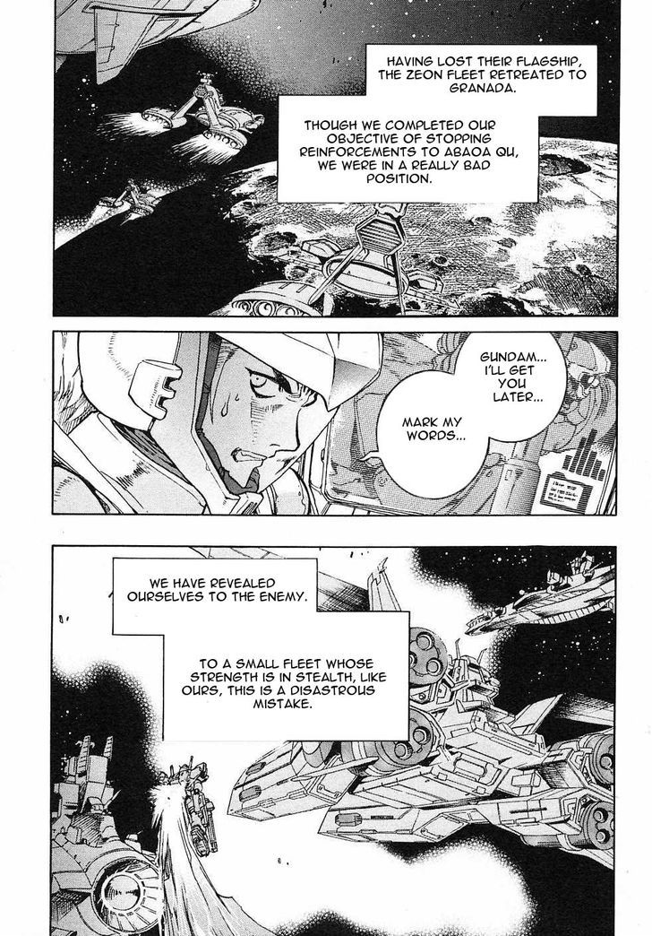 Kidou Senshi Gundam Gaiden - Sora, Senku No Hate Ni... - Vol.1 Chapter 4 : Lunar Surface