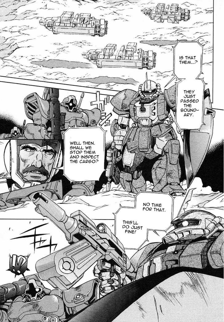 Kidou Senshi Gundam Gaiden - Sora, Senku No Hate Ni... - Vol.1 Chapter 4 : Lunar Surface