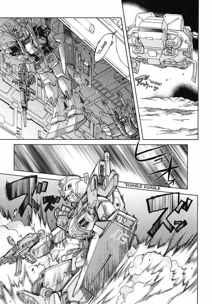 Kidou Senshi Gundam Gaiden - Sora, Senku No Hate Ni... - Vol.1 Chapter 4 : Lunar Surface