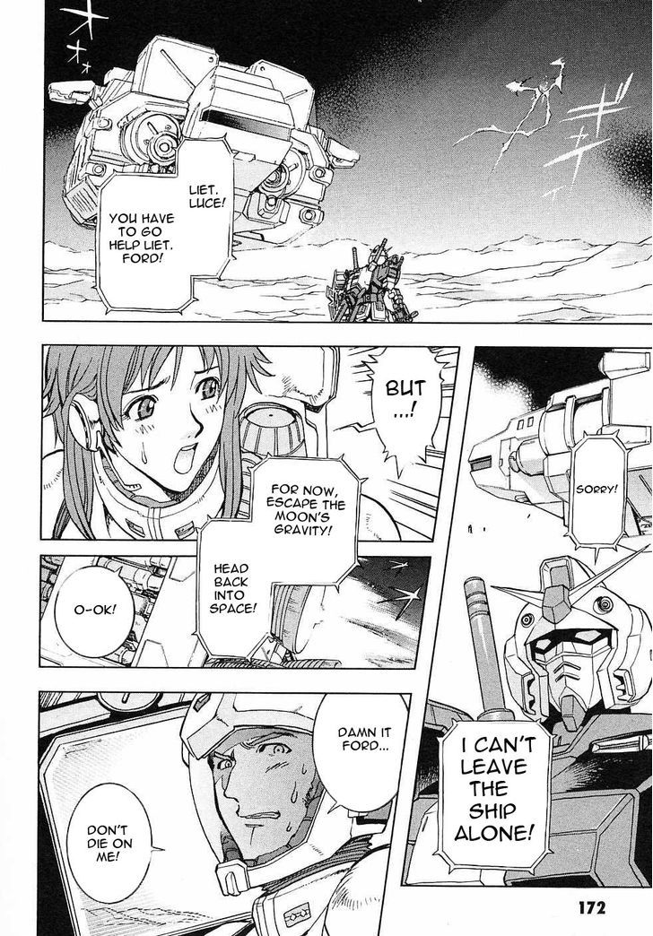 Kidou Senshi Gundam Gaiden - Sora, Senku No Hate Ni... - Vol.1 Chapter 4 : Lunar Surface