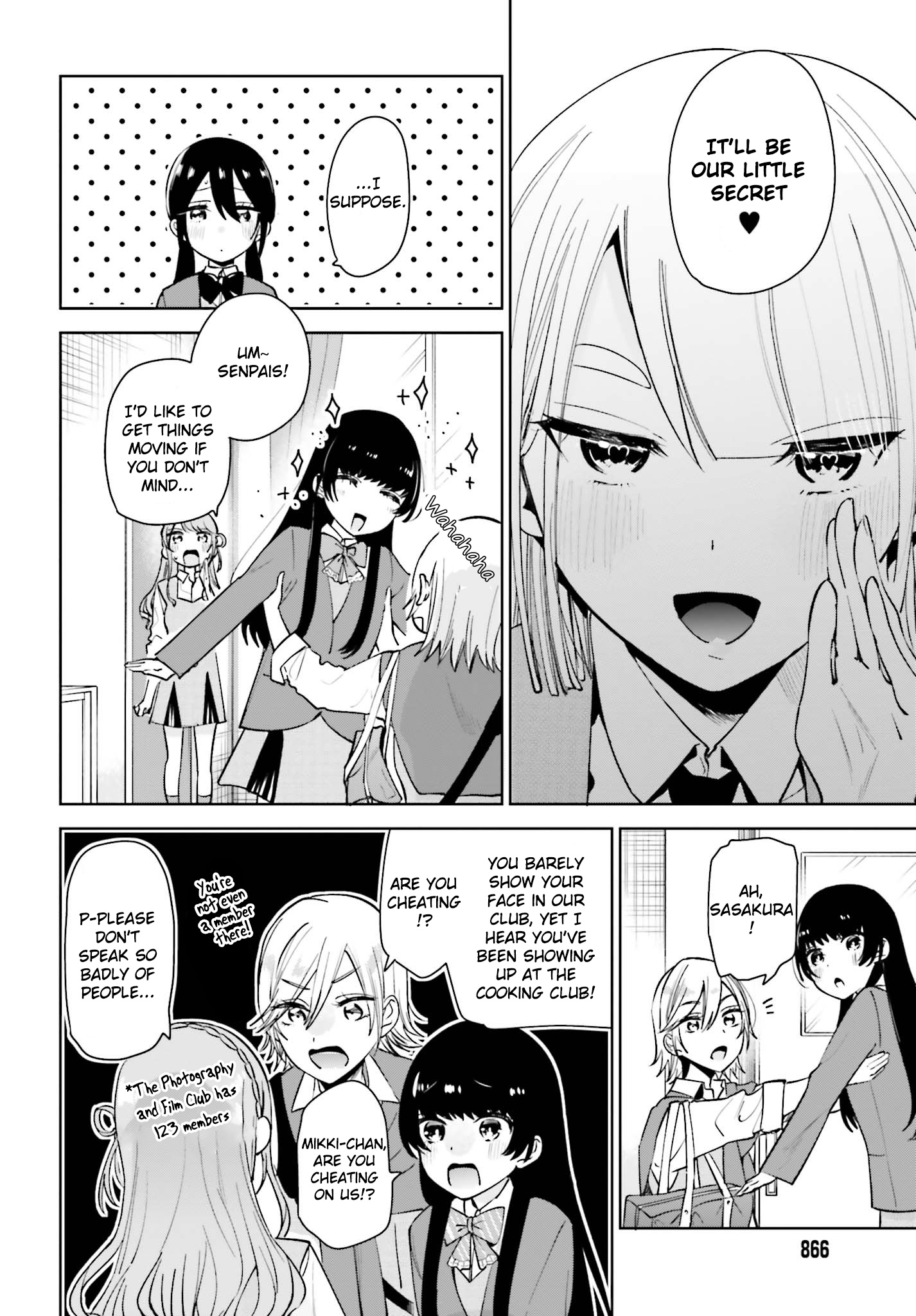 Unicorn To Sabishi-Gari Ya Shoujo - Chapter 8.2: It's A Secret, Right?≪3 Part 2