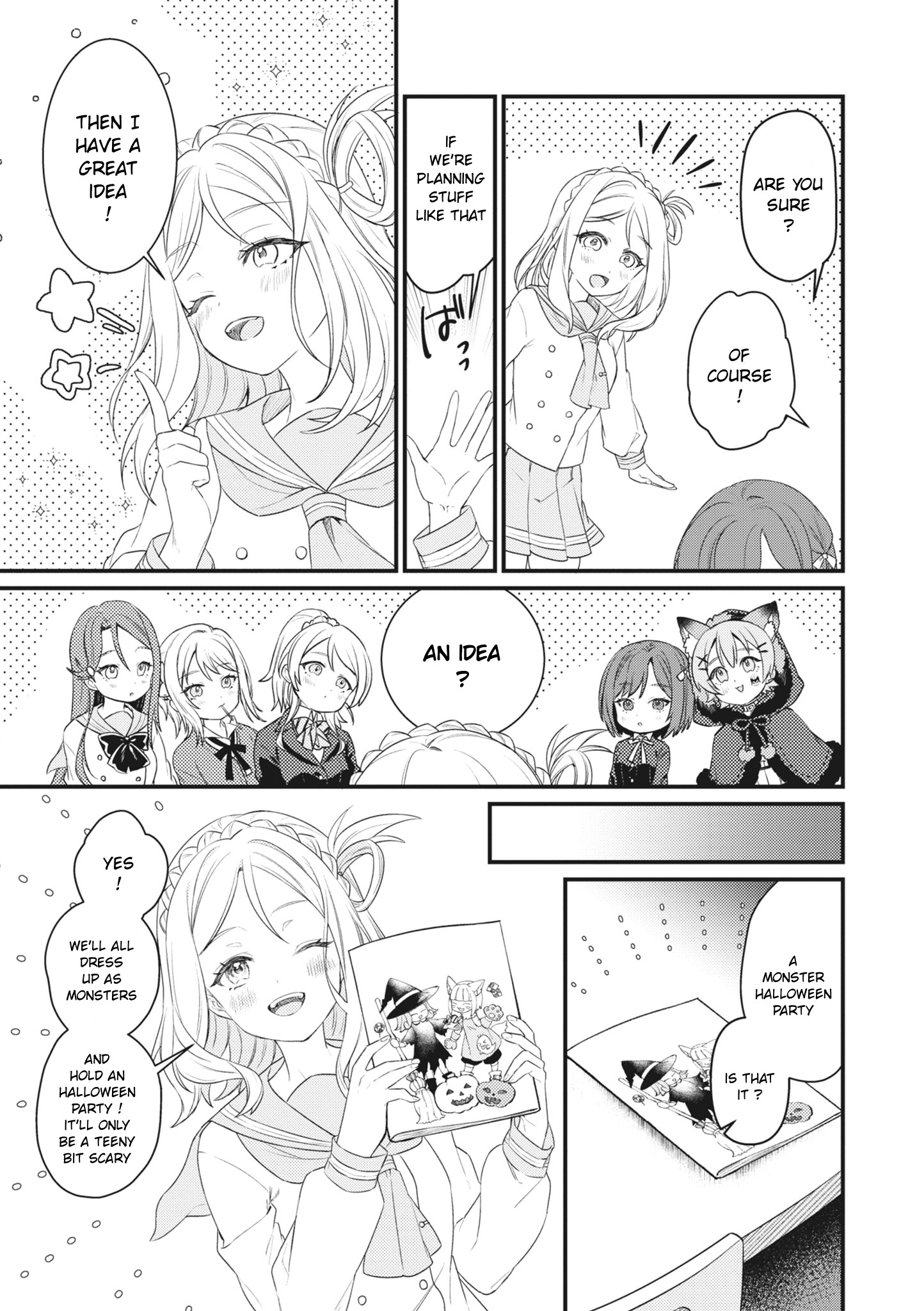 Love Live! School Idol Festival All Stars Event Memory - Vol.1 Chapter 1: Monster Halloween (By Cotori And Yao Yahiro)