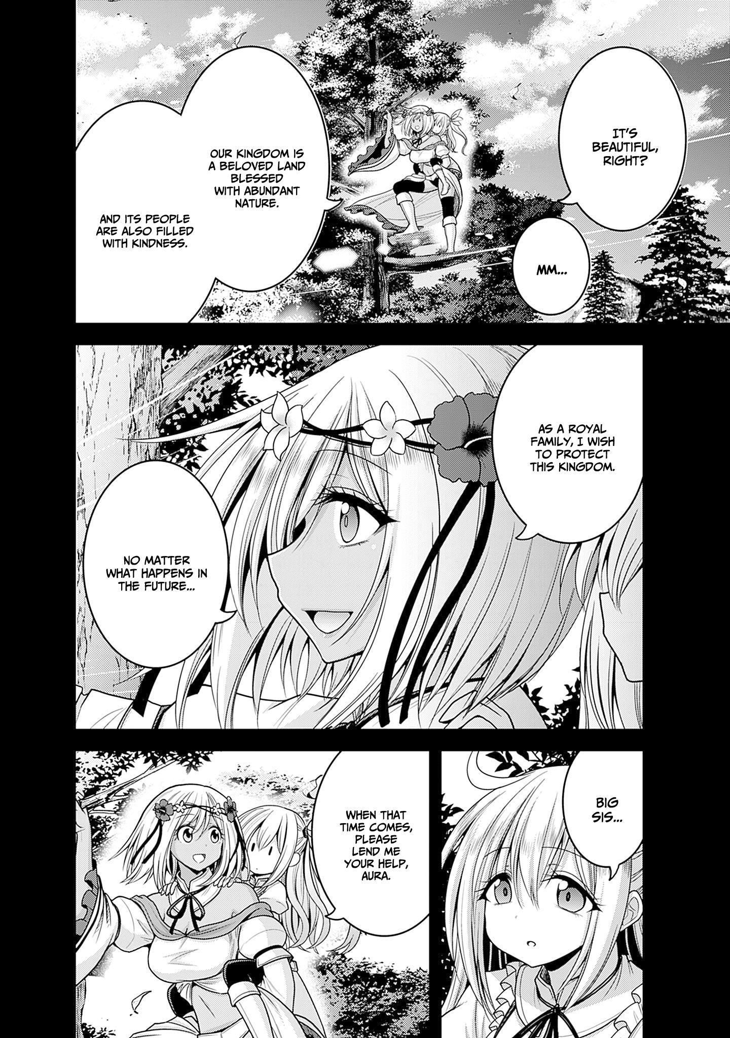 Kujibiki Tokushou Musou Harem-Ken - Chapter 36: Overcoming Grief, The Determination Of Princess Aura!