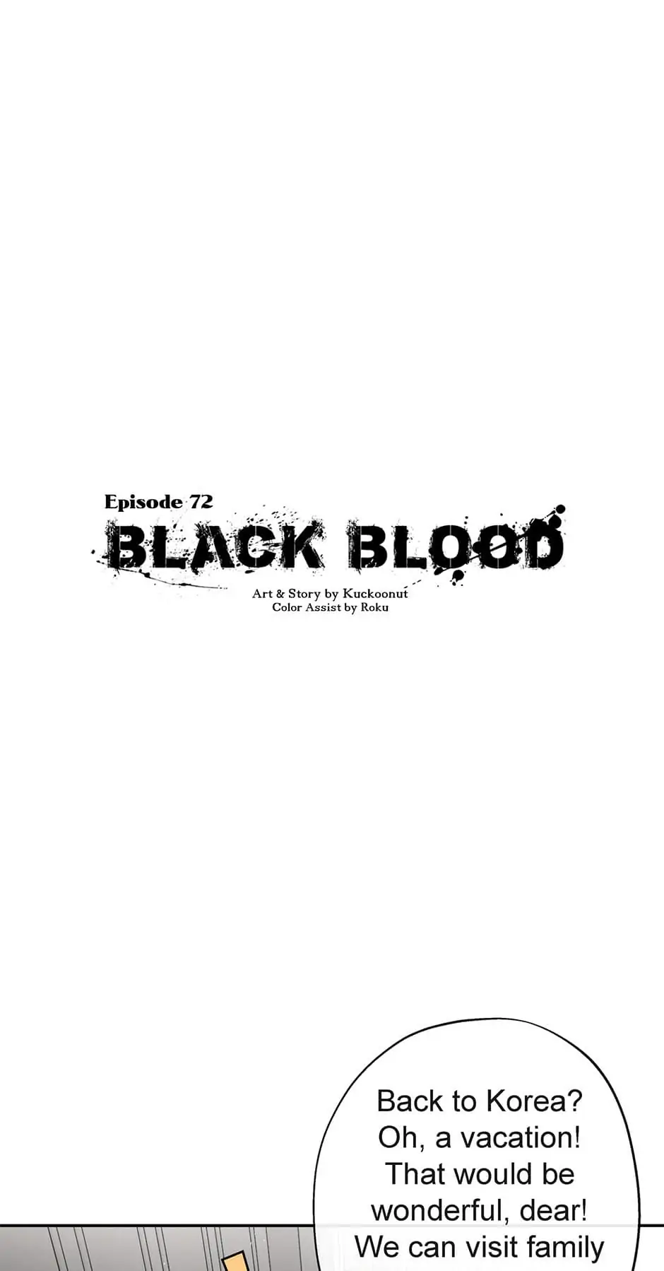 Black Blood 〘Official Mature〙 - Chapter 72