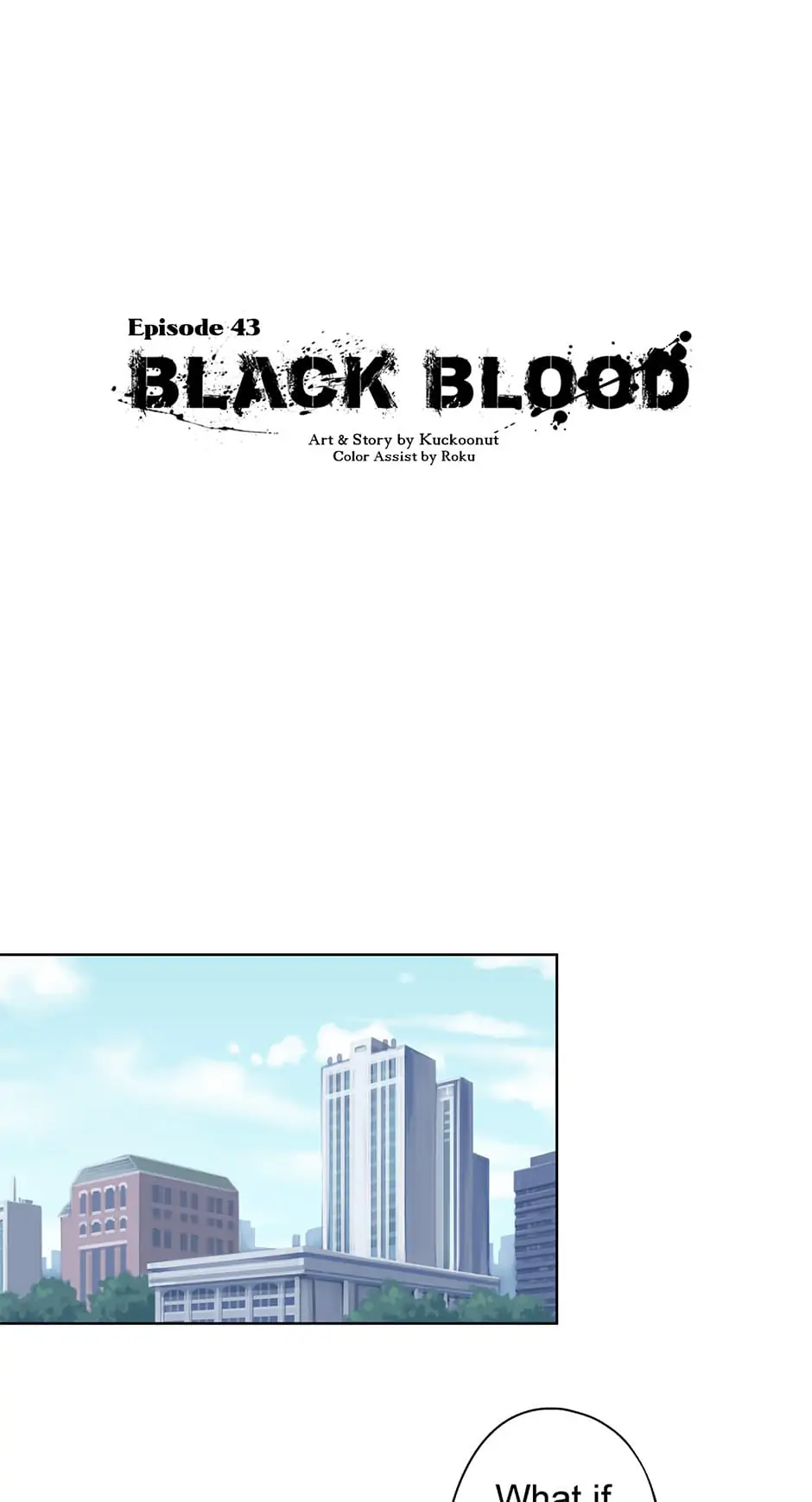 Black Blood 〘Official Mature〙 - Chapter 43