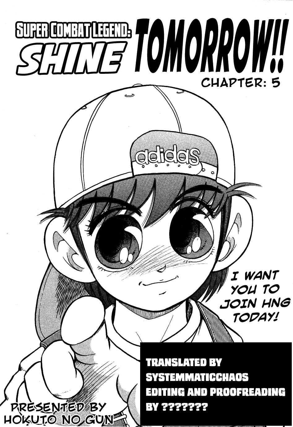 Chou Kakutou Densetsu Ashita Kagayake!! - Chapter 5: I Just Gotta Try!!