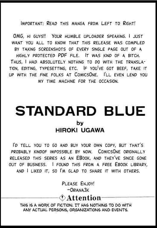 Standard Blue - Vol.1 Chapter 0