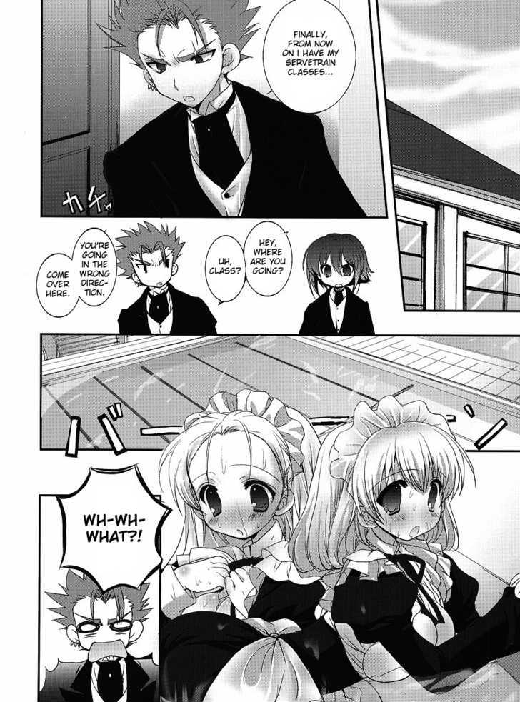 Ladies Versus Butlers! - Vol.1 Chapter 5 : The Maid Teacher S Special Skill Is Throwing Fountain Pens!