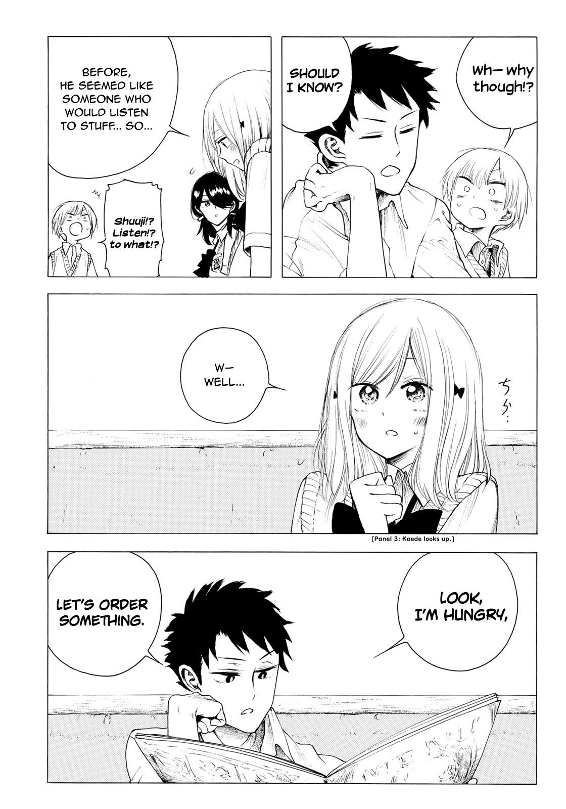 Looking Up To You - Chapter 20: Shuuji And Kaede