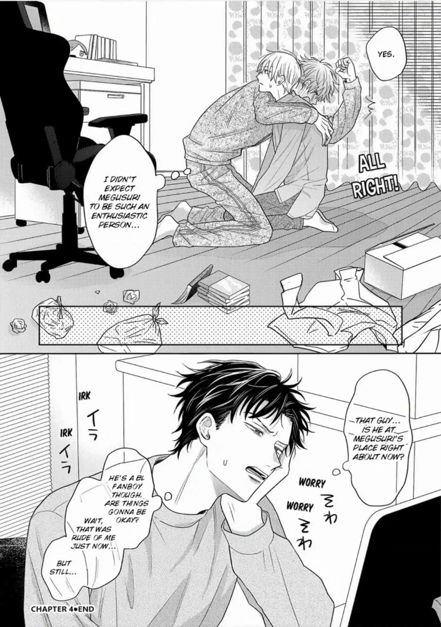 Mayonaka No Bl Henshuubu Wa Yume Wo Miru - Chapter 4