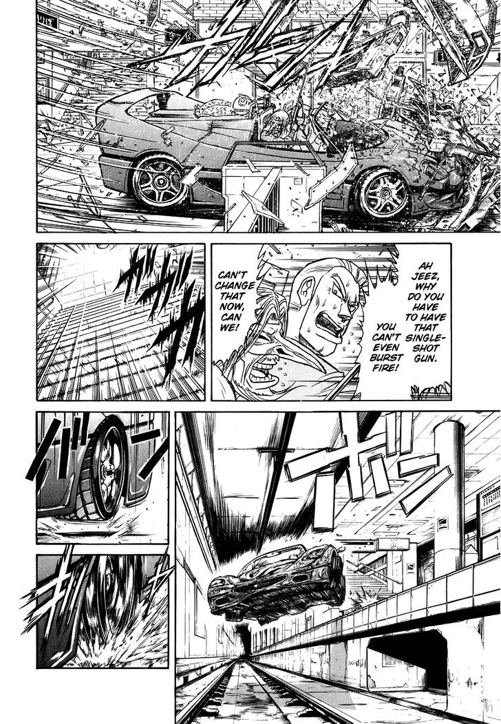 Jagan Wa Gachirin Ni Tobu - Vol.1 Chapter 5 : High Speed Car Chase Through The City