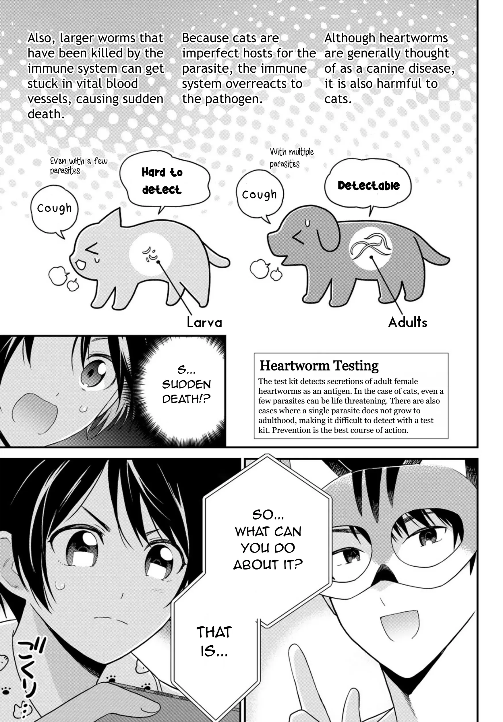 Cells At Work! Cat - Vol.3 Chapter 14: Chapter 14: Heartworms